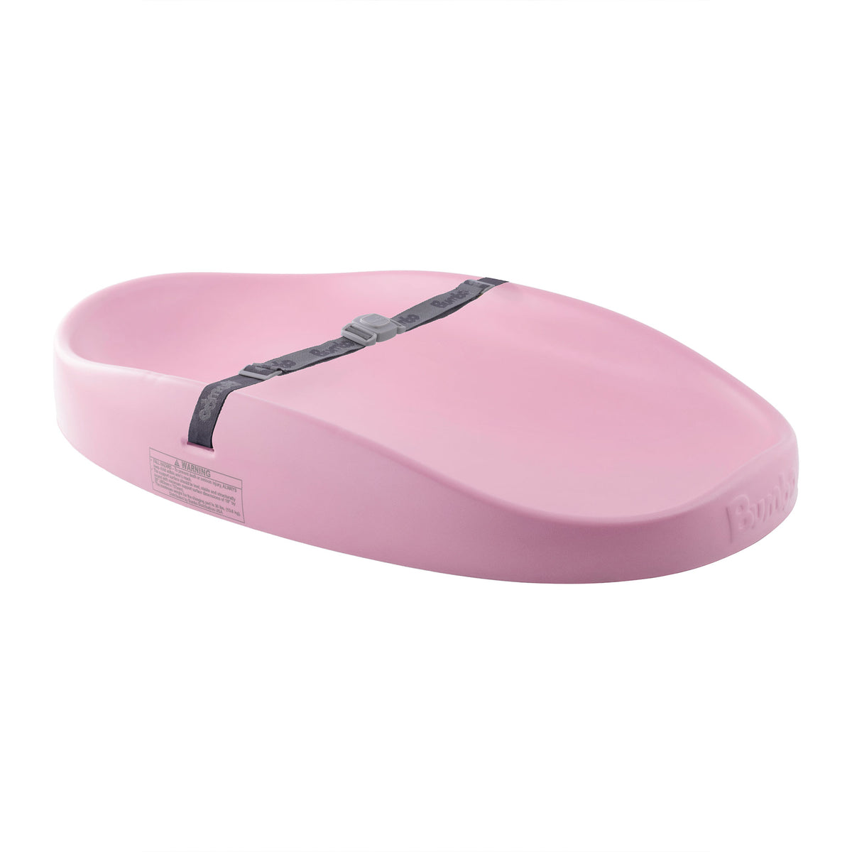 Bumbo Diaper Changing Pad, Contoured Support Baby Changing Mat, Pink (Open Box)