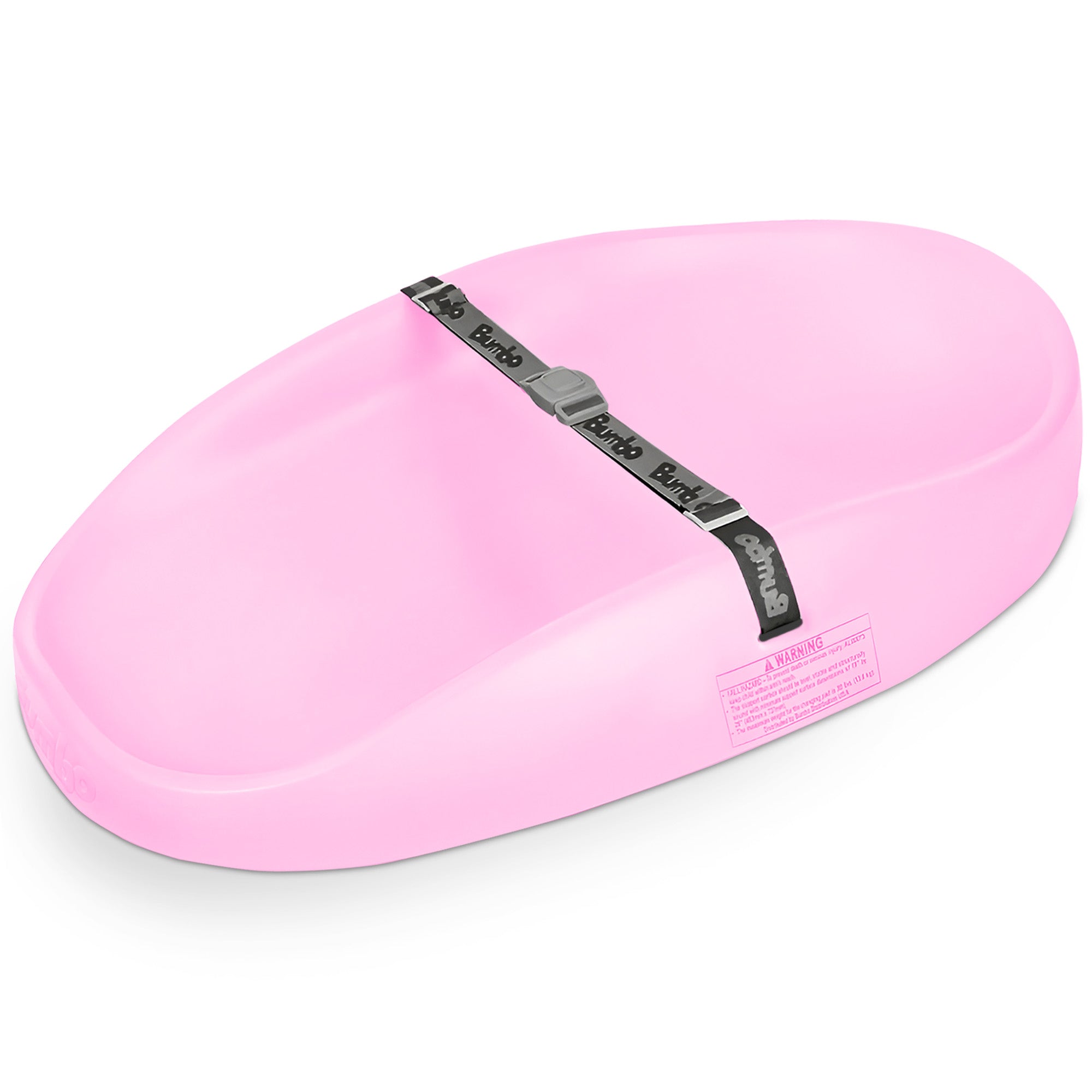Bumbo Baby Infant Soft Foam Comfortable Changing Pad with Restrain Belt, Pink (For Parts)