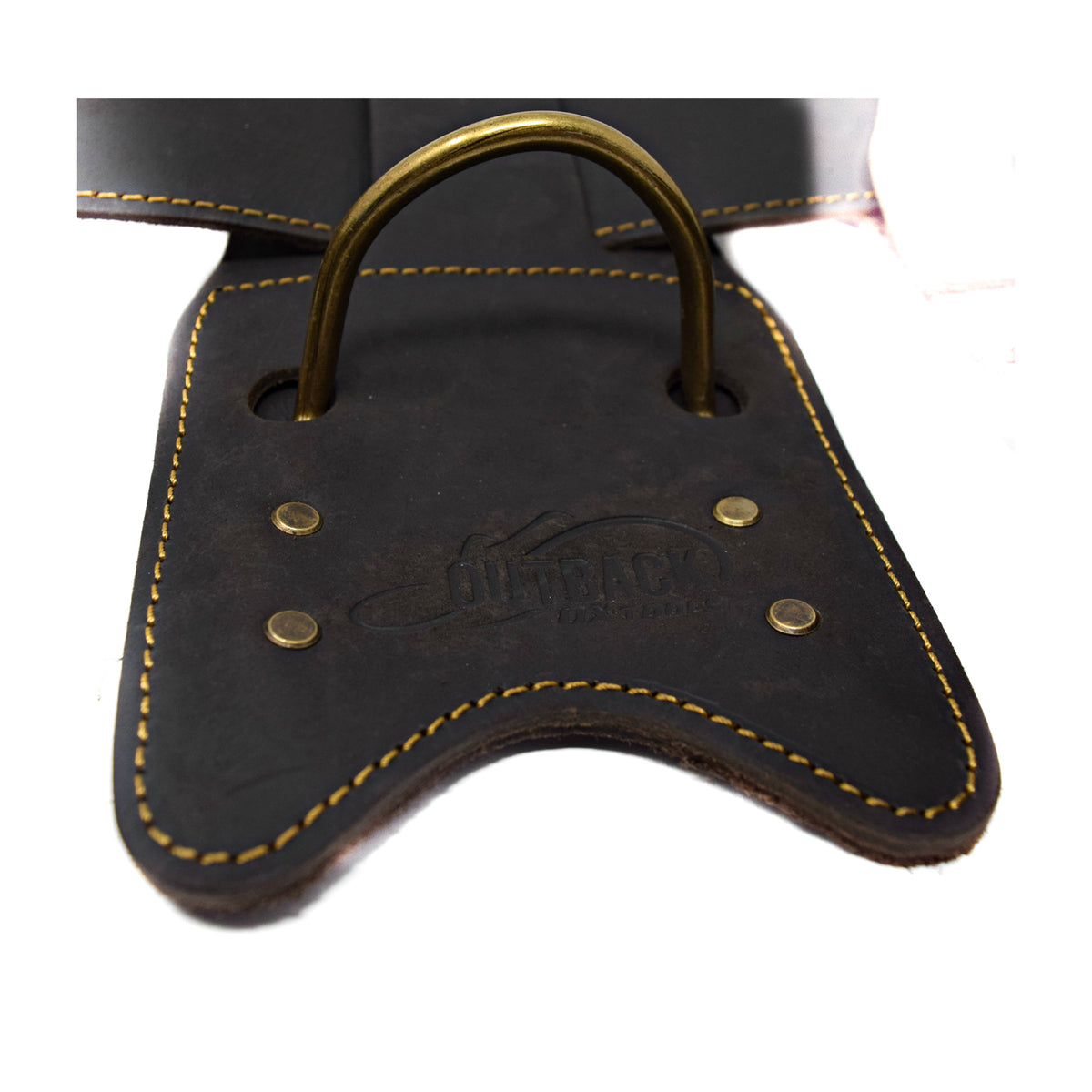 Outback OX Oil Tanned Leather 22 Tool Pockets Drywaller's Rig, Brown (Open Box)