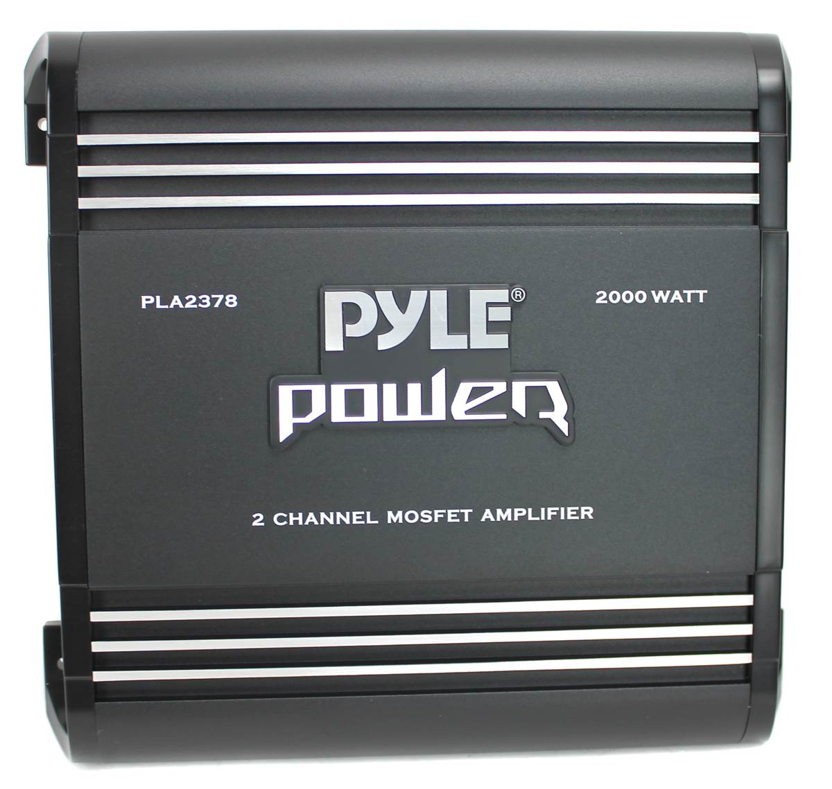 Pyle PLA2378 Bridgeable 2 Channel 2000 Watt Car Audio Mosfet Amplifier (2 Pack)