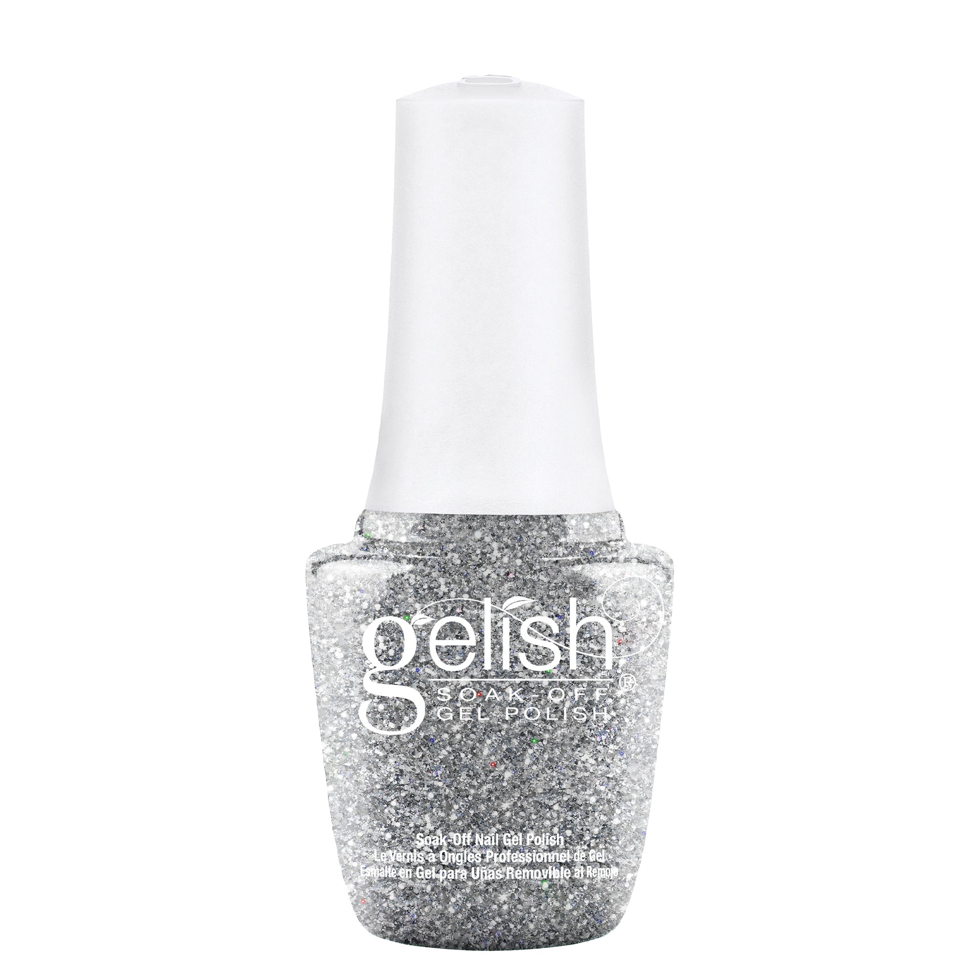 Gelish Mini Winter Marilyn Gel Nail Polish w/ 110 Stiletto Tips Kit & LED Light - VMInnovations