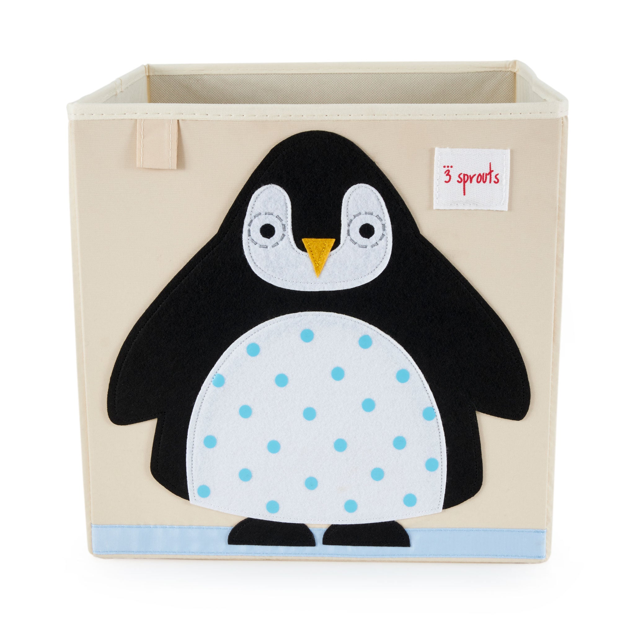3 Sprouts Children's Fabric Storage Cube Bundle w/ Gorilla and Penguin (2 Pack)