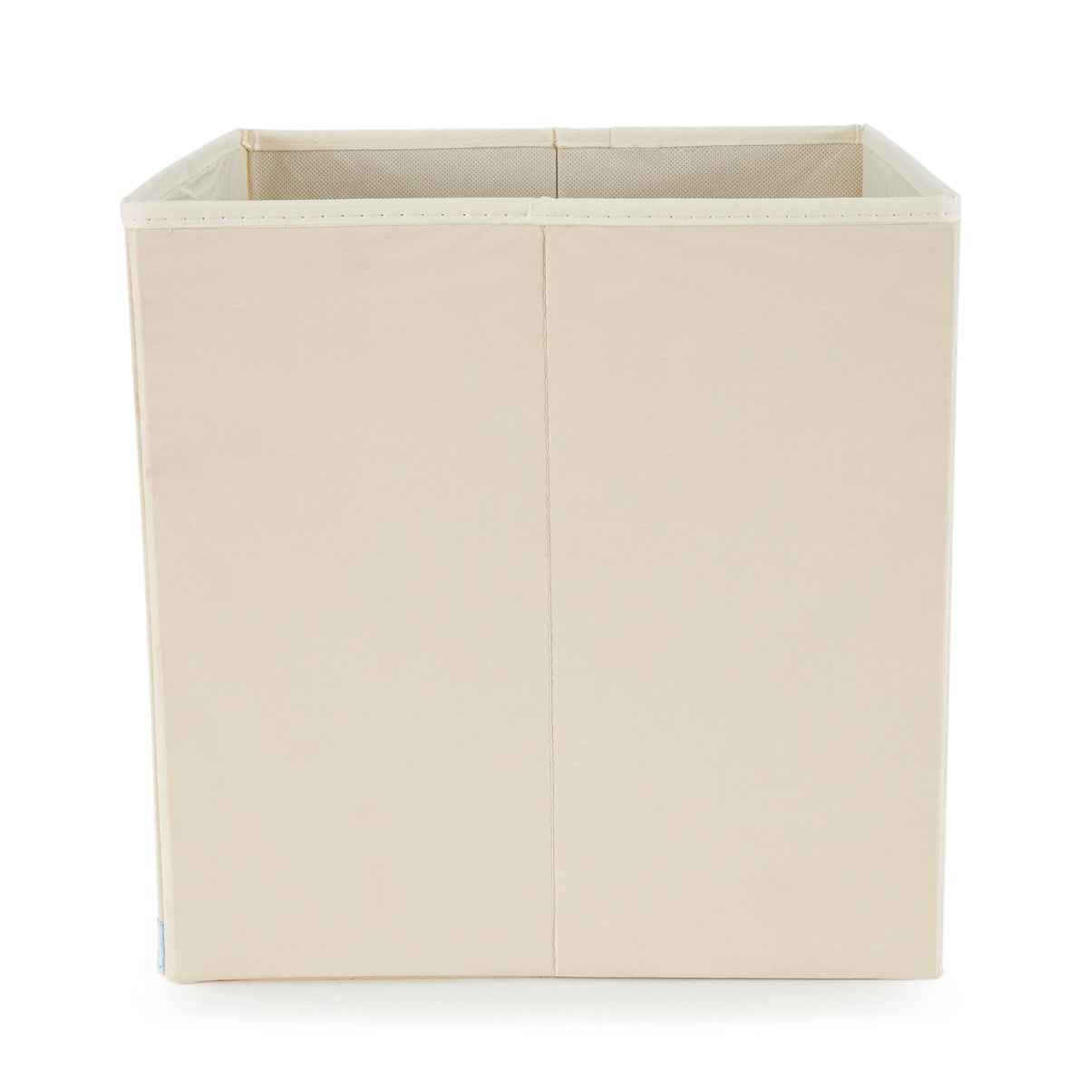 3 Sprouts Children's Foldable Fabric Storage Cube Soft Toy Bin, Arctic Penguin