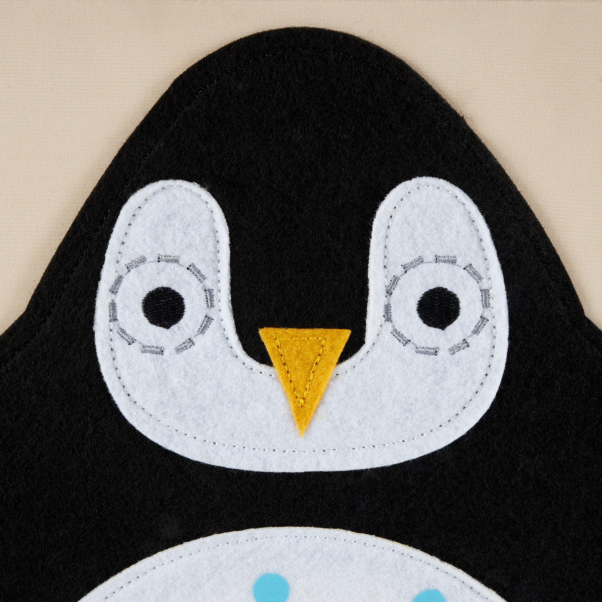 3 Sprouts Children's Fabric Storage Cube Bundle w/ Blue Cat and Arctic Penguin