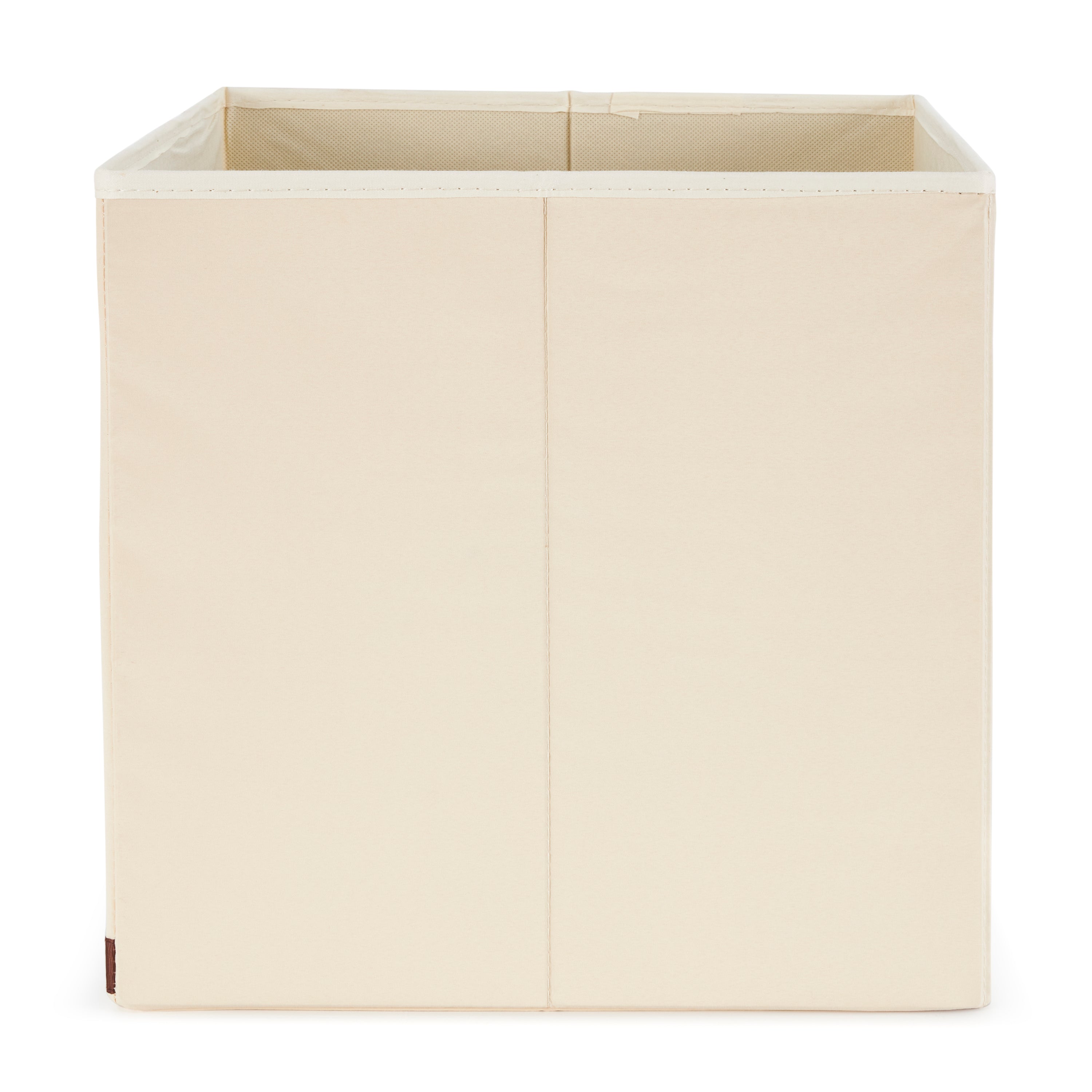 3 Sprouts Kid's Fabric Storage Cube Box Toy Bin, Kangaroo and Peacock (2 Pack)