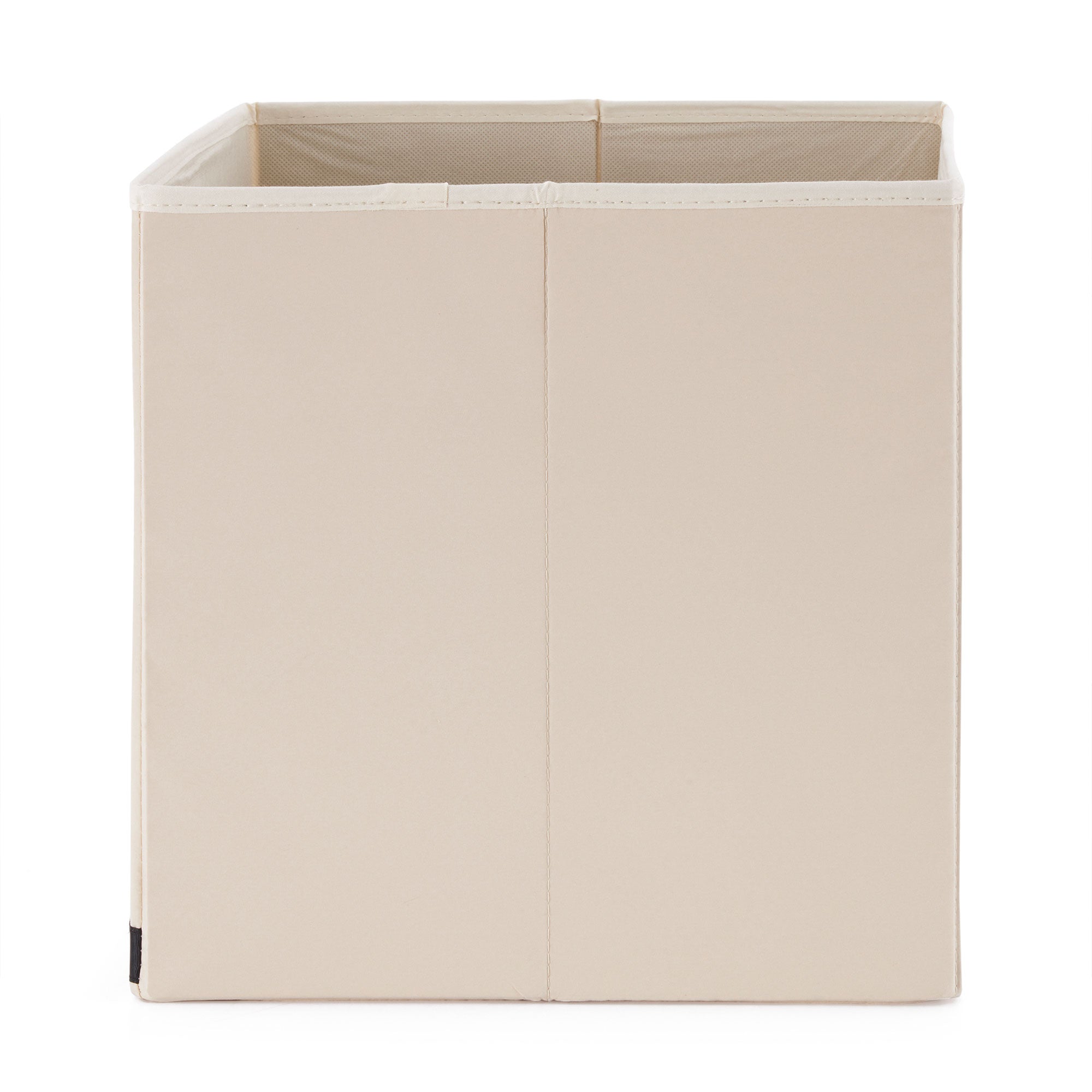 3 Sprouts Children's Foldable Fabric Storage Cube Box Soft Toy Bin, Friendly Owl