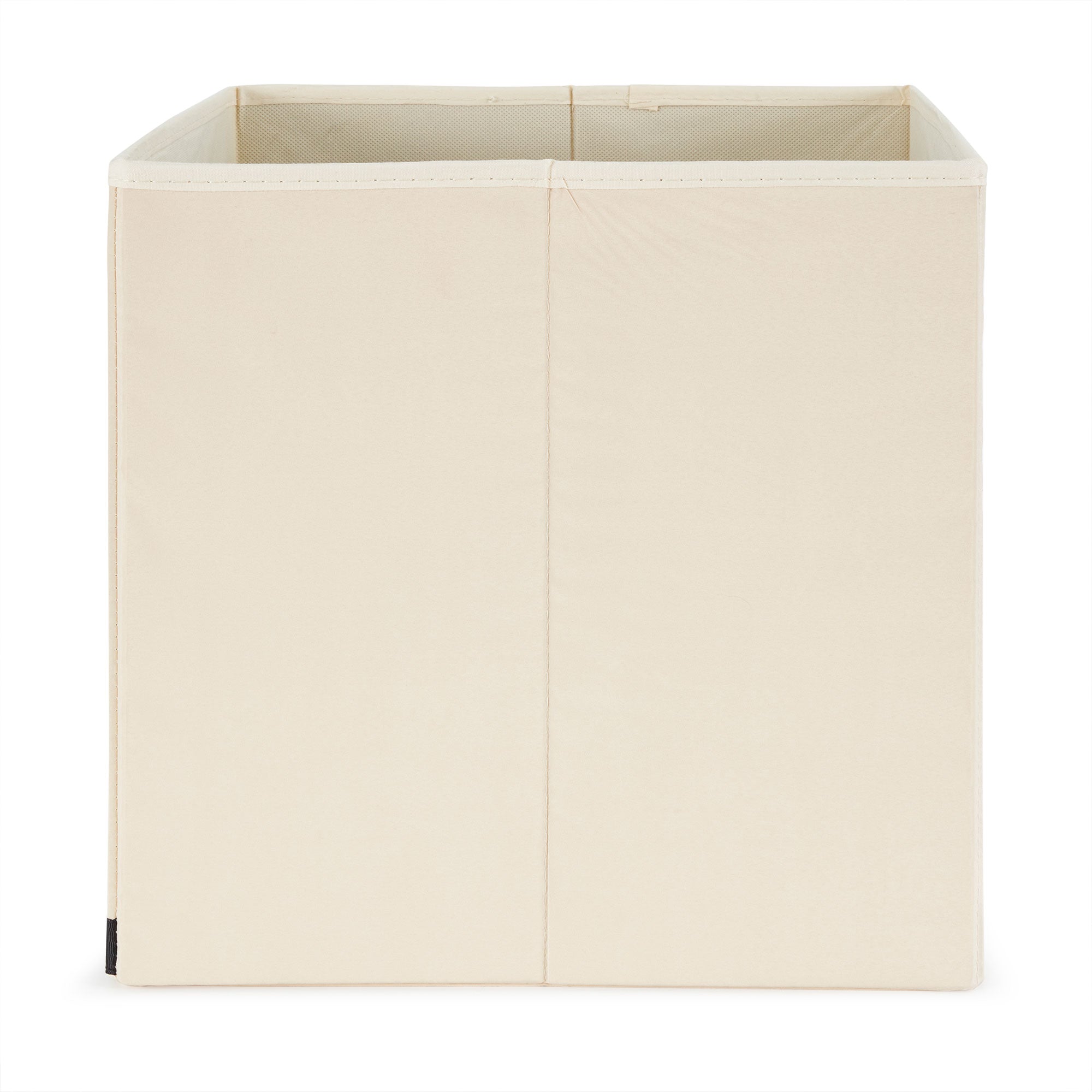 3 Sprouts Children's Foldable Fabric Storage Cube Box Soft Toy Bin, Gray Mouse