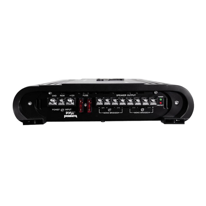 Pyle PLA4478 Bridgeable 4 Channel 4000 Watt Car Audio Mosfet Amplifier (2 Pack)