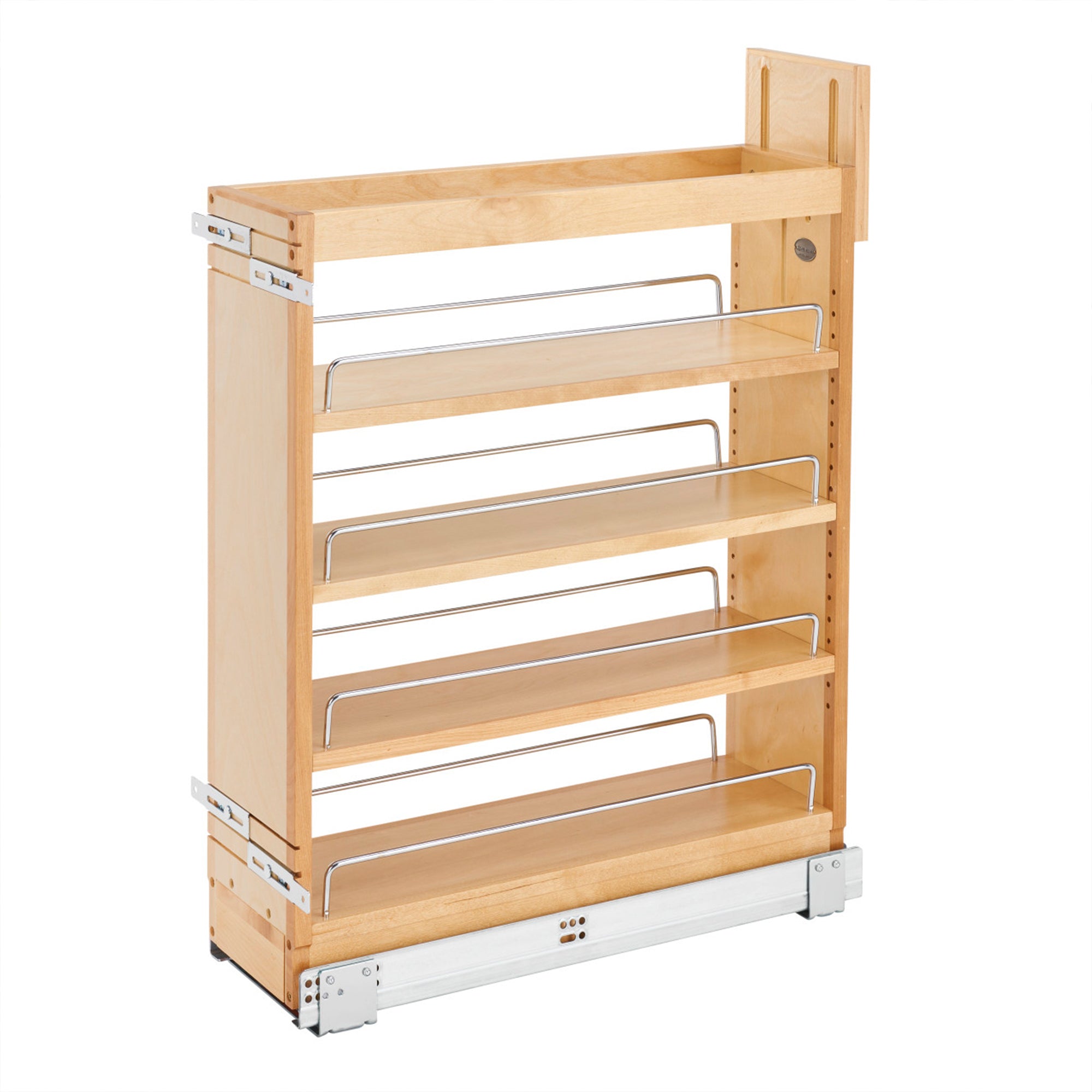 Rev-A-Shelf 448-BCSC-6C 6.5" Base Pullout Soft Close Storage Organizer(Open Box)