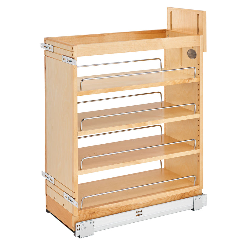 Rev-A-Shelf 10.25" Pull Out Kitchen Cabinet Organizer Soft-Close, 448-BCSC-9C