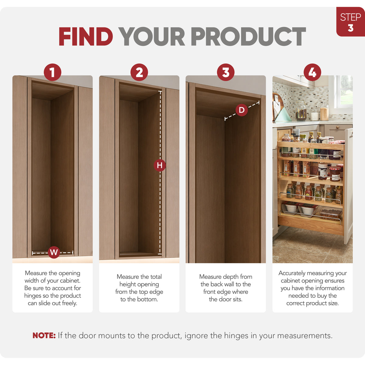 Rev-A-Shelf 10.25" Pullout Kitchen Cabinet Organizer Soft-close, 448-BCSC-9C