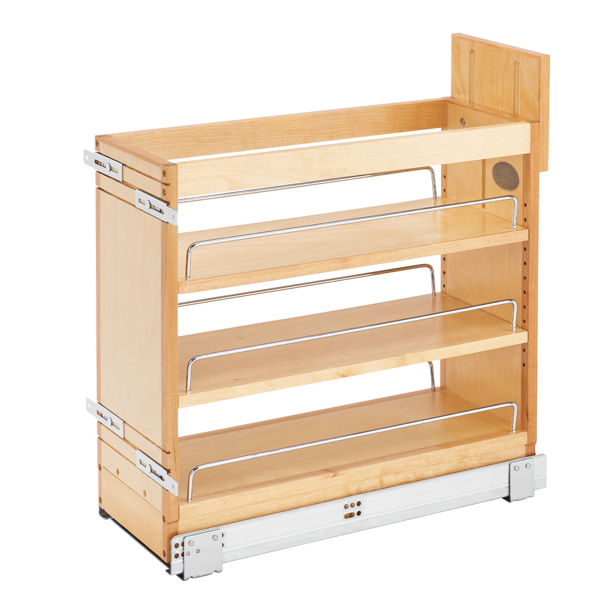 Rev-A-Shelf 448 8 Inch Door/Drawer Base Soft Close Cabinet Organizer (Open Box)