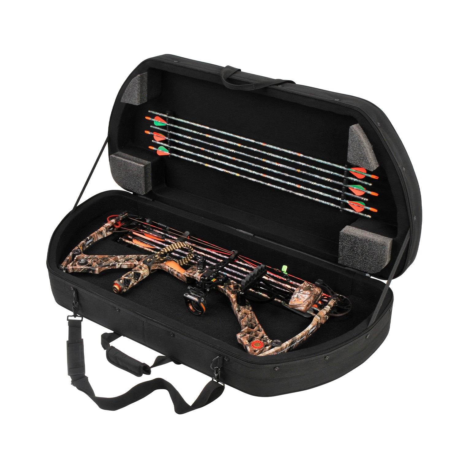 SKB Cases Nylon Exterior Waterproof Hybrid Bow Utility Case, Black (Open Box) - VMInnovations