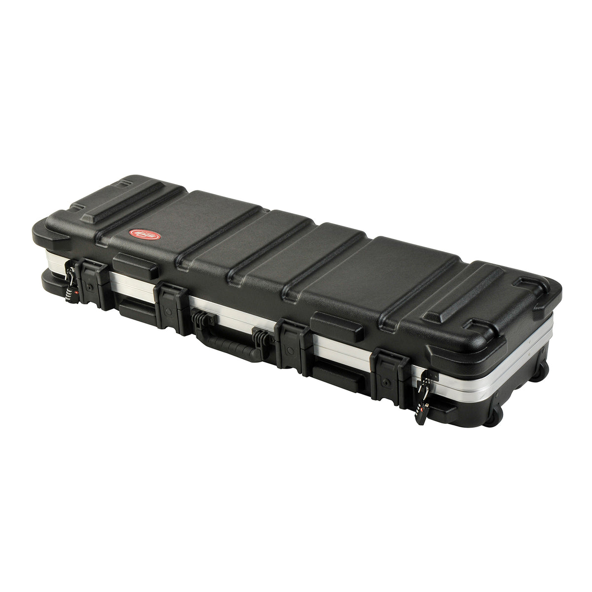 SKB Cases 4009 Hard Exterior Waterproof Short Double Rifle Transport Case, Black - VMInnovations