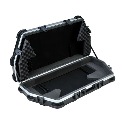 SKB Cases 4119 Hard Exterior Waterproof ATA Single Parallel Limb Bow Case, Black