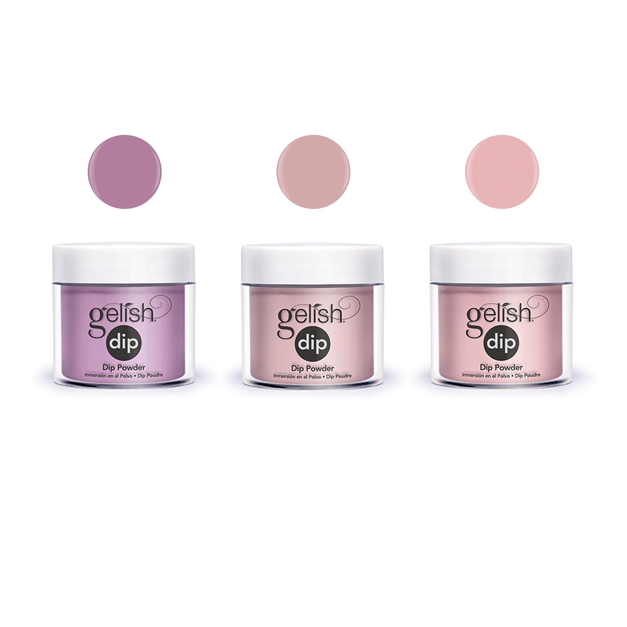 Gelish Soak Off Acrylic Dip Powder Nail Polish Set, Spring Petal Collection 1