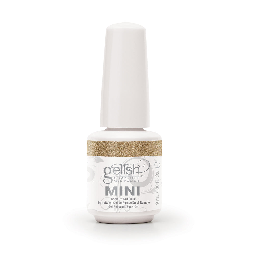 Gelish Mini Soak Off 6 Color Gel Polish Set, Champagne & Moonbeams (Open Box)