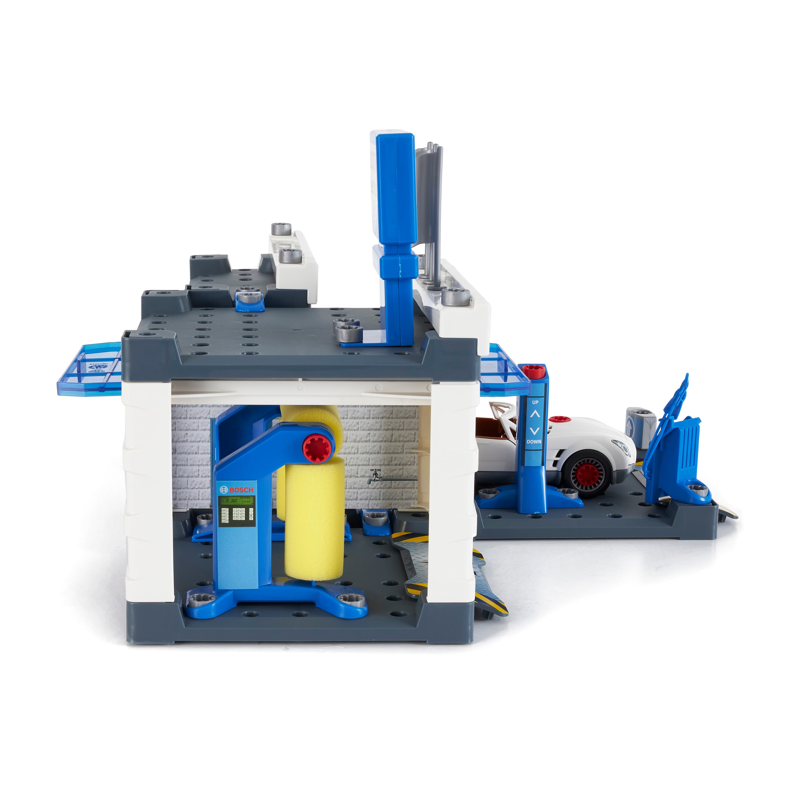 Theo Klein Bosch Childrens Kids Fun Car Wash Playset (Open Box) - VMInnovations