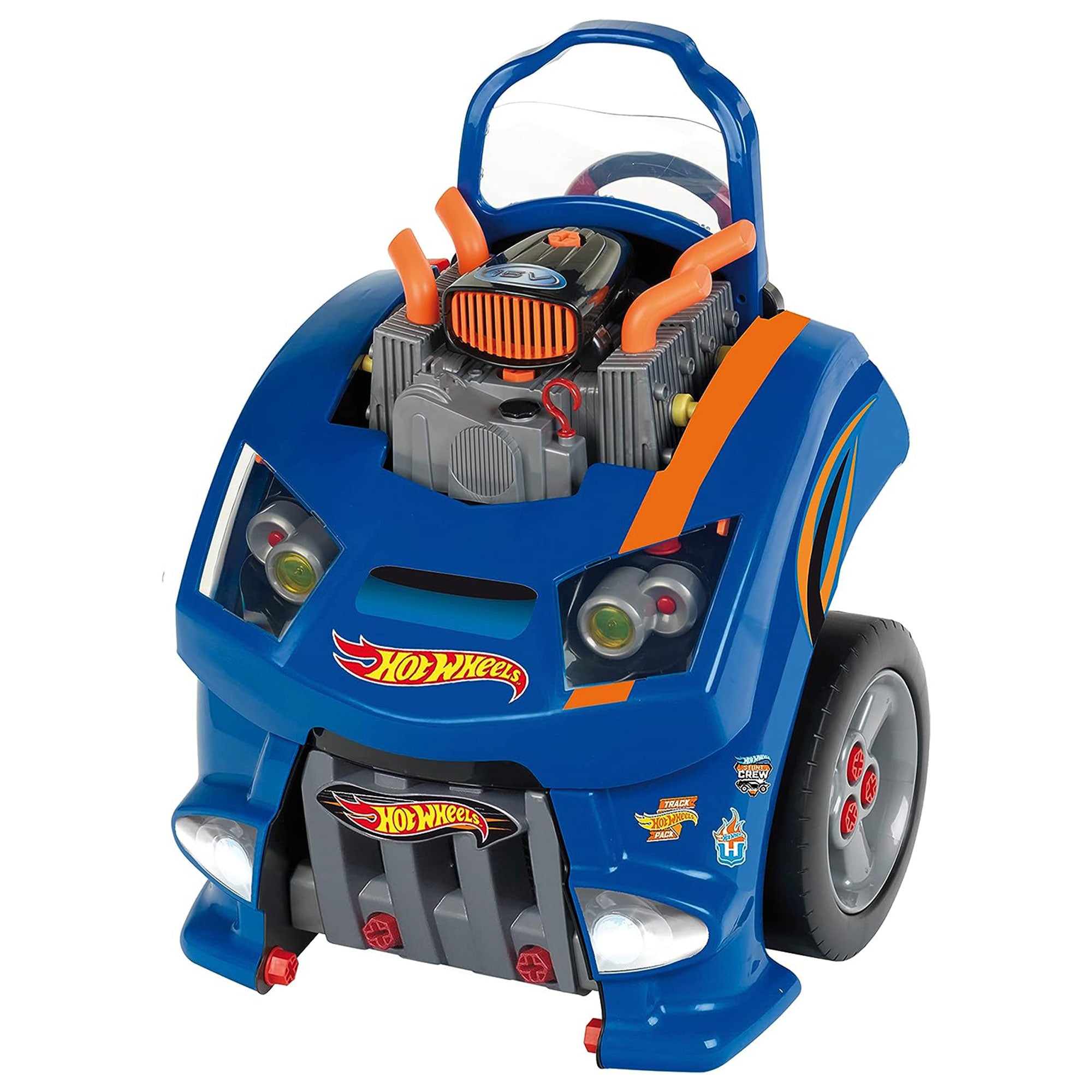Theo Klein Hot Wheels Automotive Car Engine Interactive Toy Play Set (Used) - VMInnovations