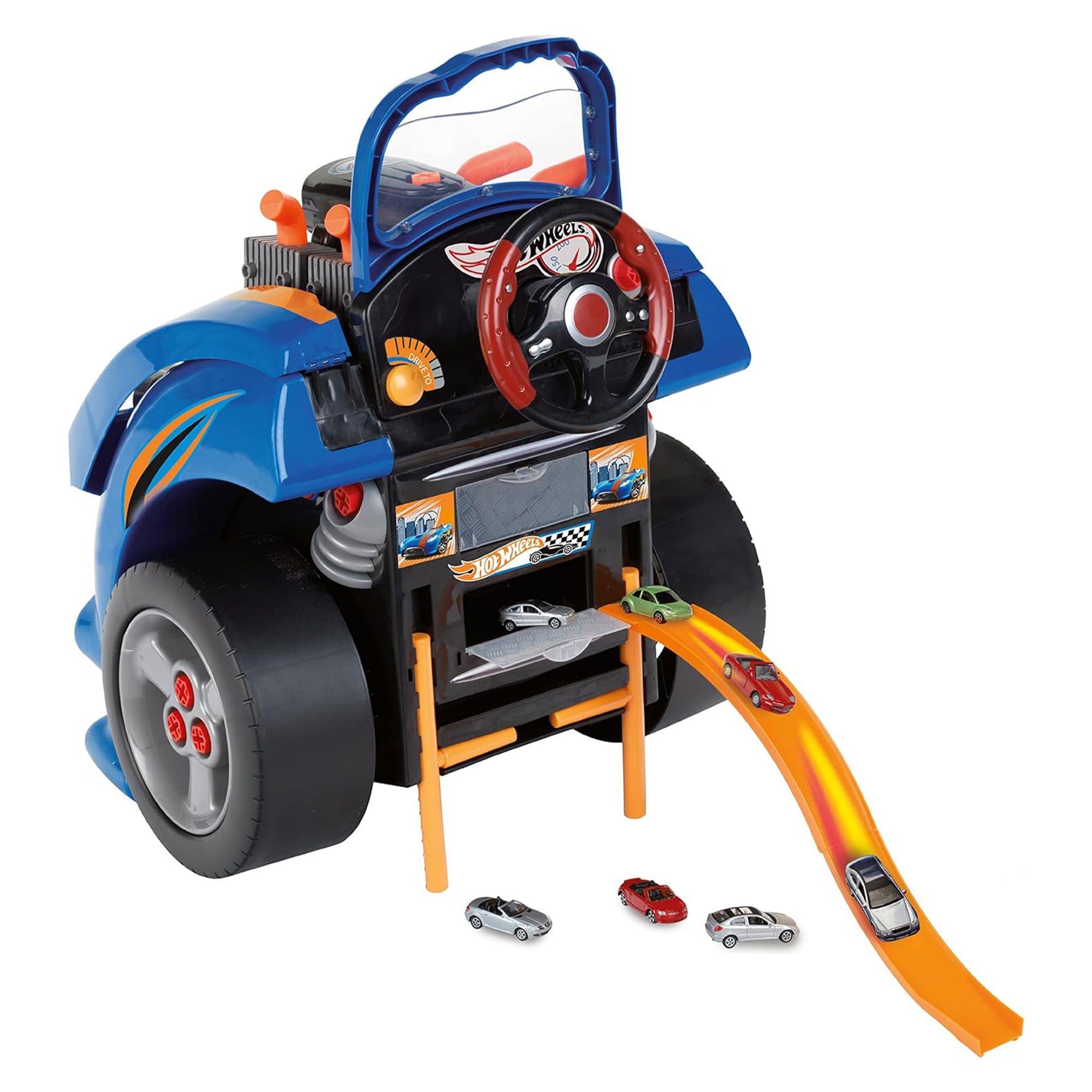 Theo Klein Hot Wheels Automotive Car Engine Interactive Toy Play Set (Used) - VMInnovations