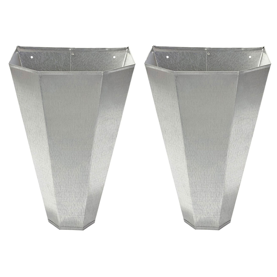 Little Giant RC2 Galvanized Steel Medium Poultry Restraining Cone, (2 Pack) - VMInnovations