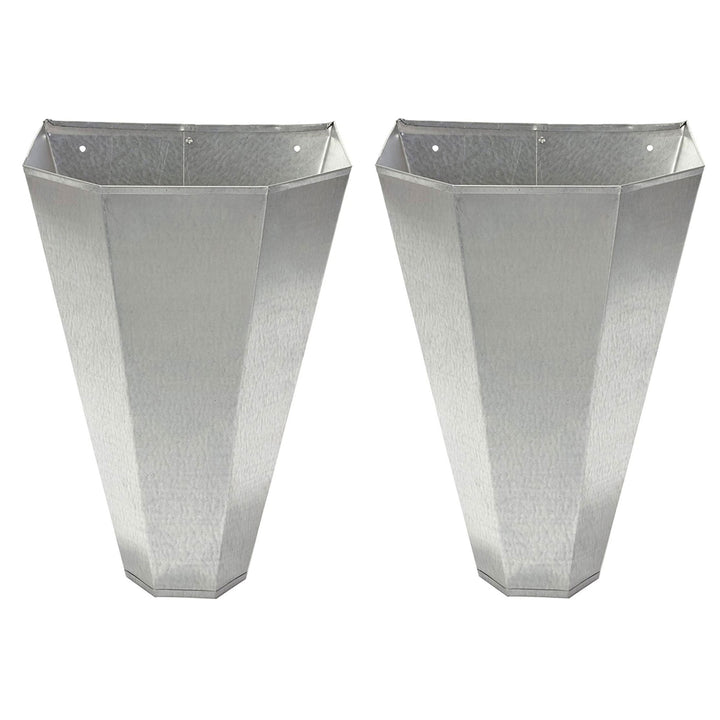 Little Giant RC2 Galvanized Steel Medium Poultry Restraining Cone, (2 Pack) - VMInnovations