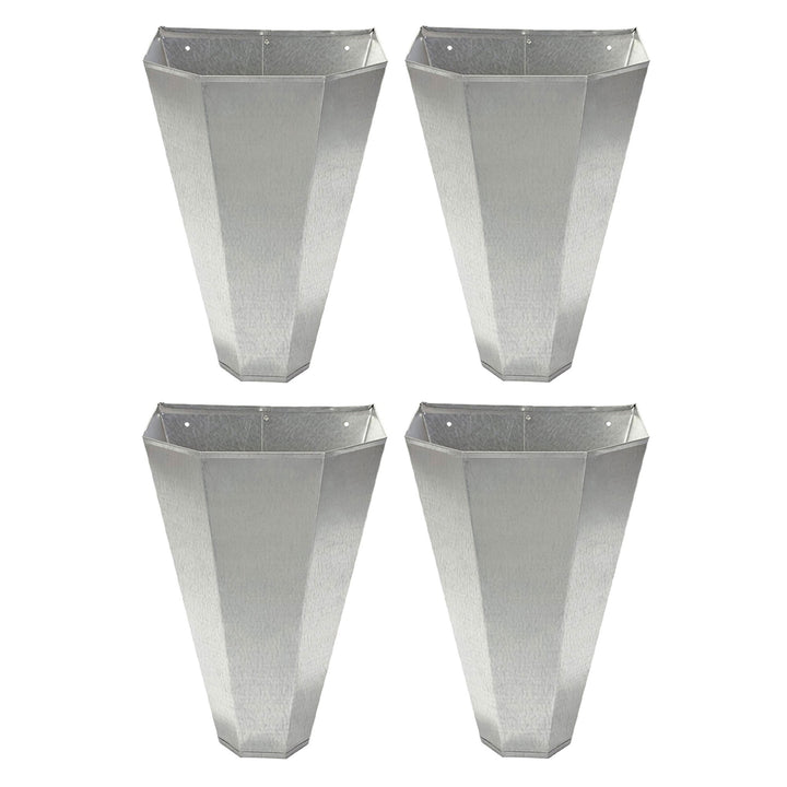 Little Giant RC2 Galvanized Steel Medium Poultry Restraining Cone, (4 Pack) - VMInnovations