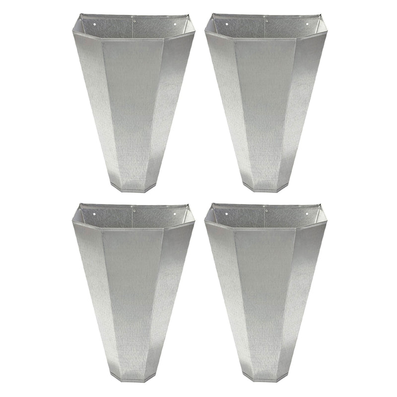 Little Giant RC2 Galvanized Steel Medium Poultry Restraining Cone, (4 Pack)