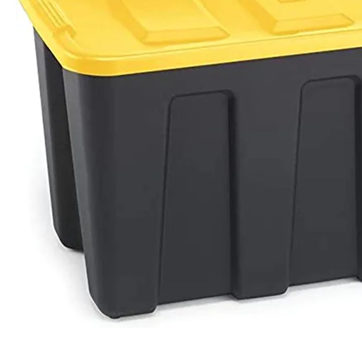 HOMZ Durabilt Heavy Duty 34 Gallon Plastic Organizer Storage Bin Tote with Lid