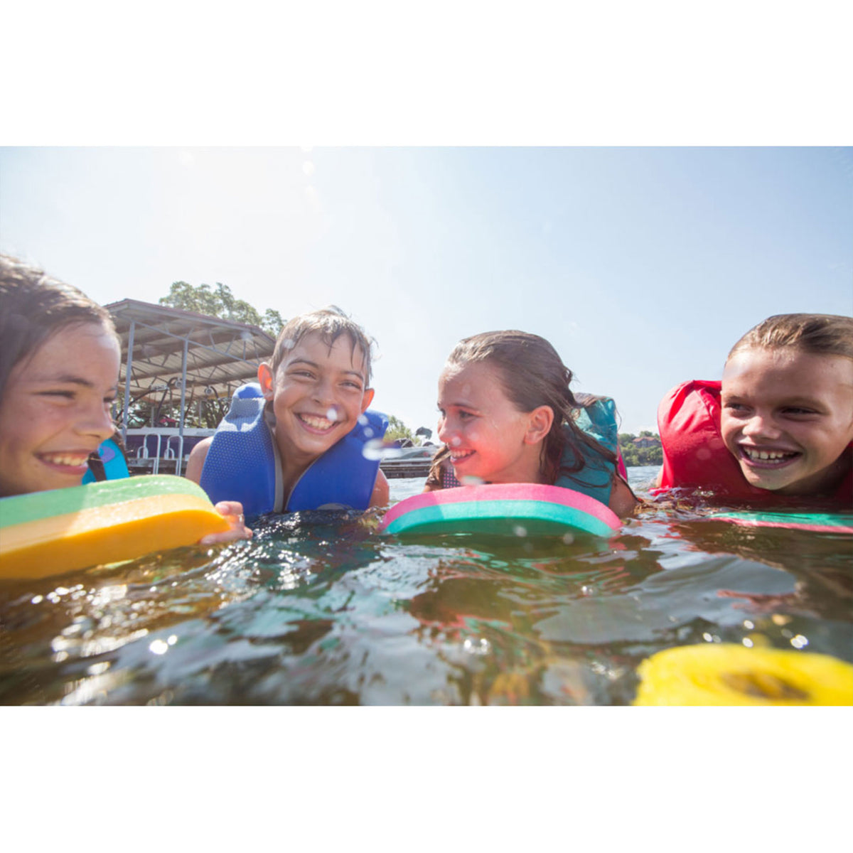 Floatation iQ Universal Pool Training Foam Board Kickboard (Open Box) - VMInnovations