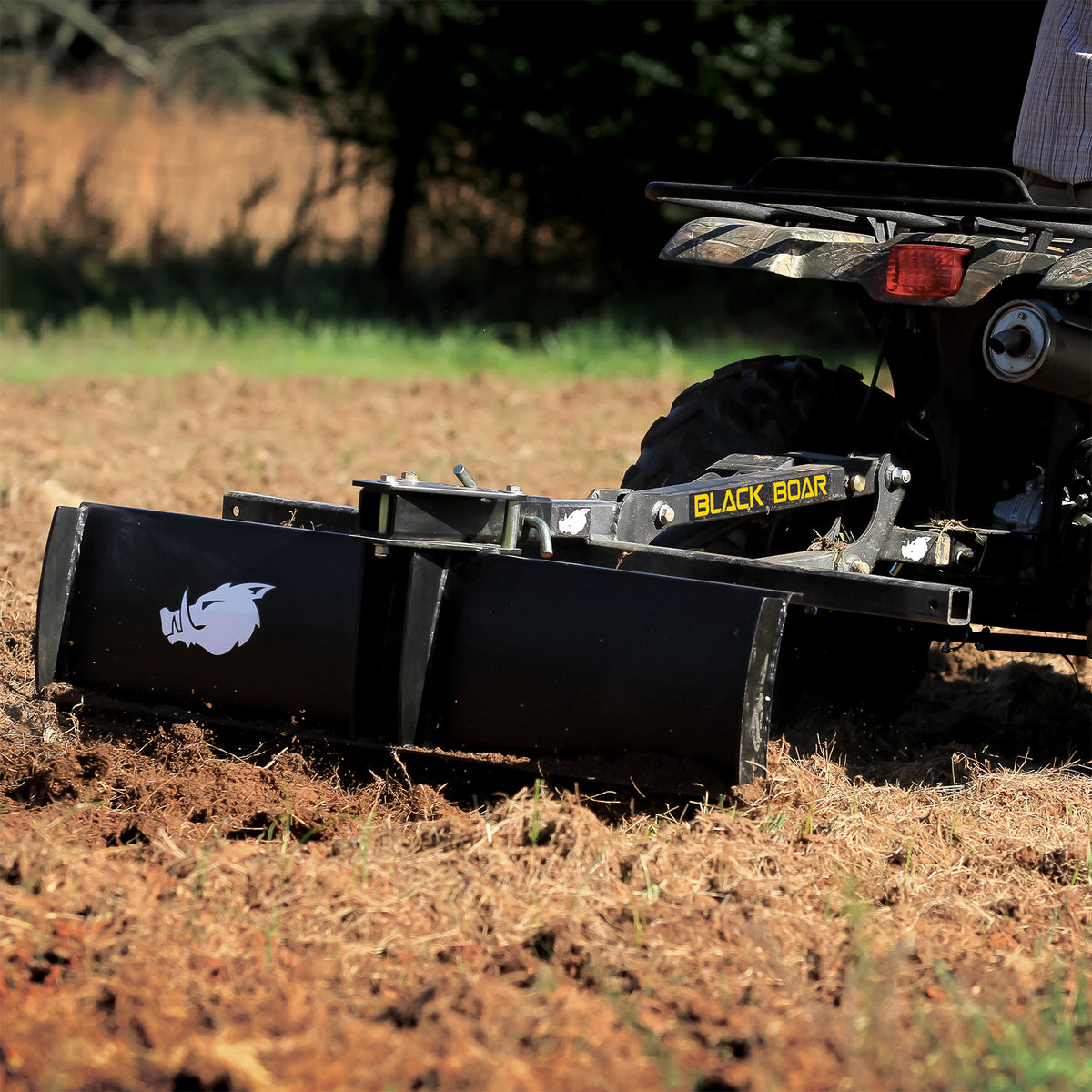 Black Boar 66005 ATV UTV Steel Agricultural Scrape Blade Implement Attachment