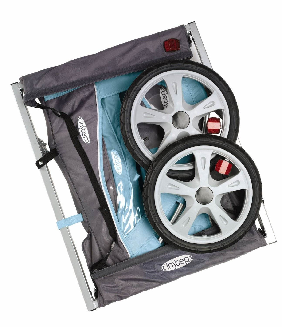 InSTEP QE127 Take 2 Bicycle Baby Kids Pet Bike Trailer - Open Box