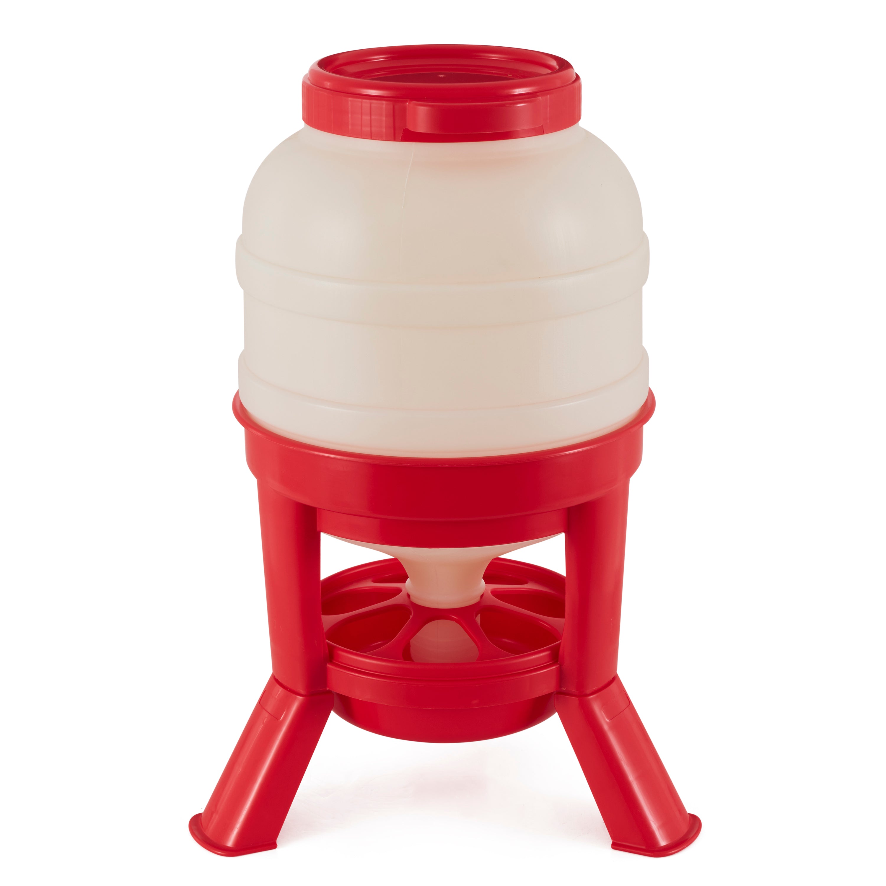 Little Giant DOMEFDR45 45 Pound Feed Heavy Duty Poultry Chicken Gravity Feeder (For Parts)