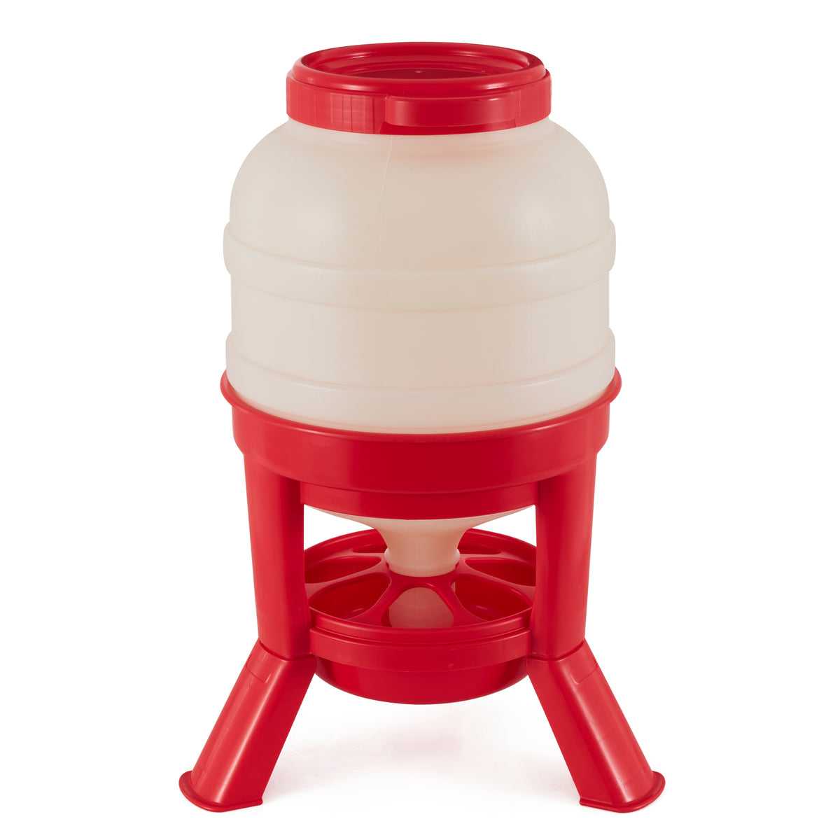 Little Giant DOMEFDR45 45 Pound Feed Heavy Duty Poultry Chicken Gravity Feeder (For Parts)
