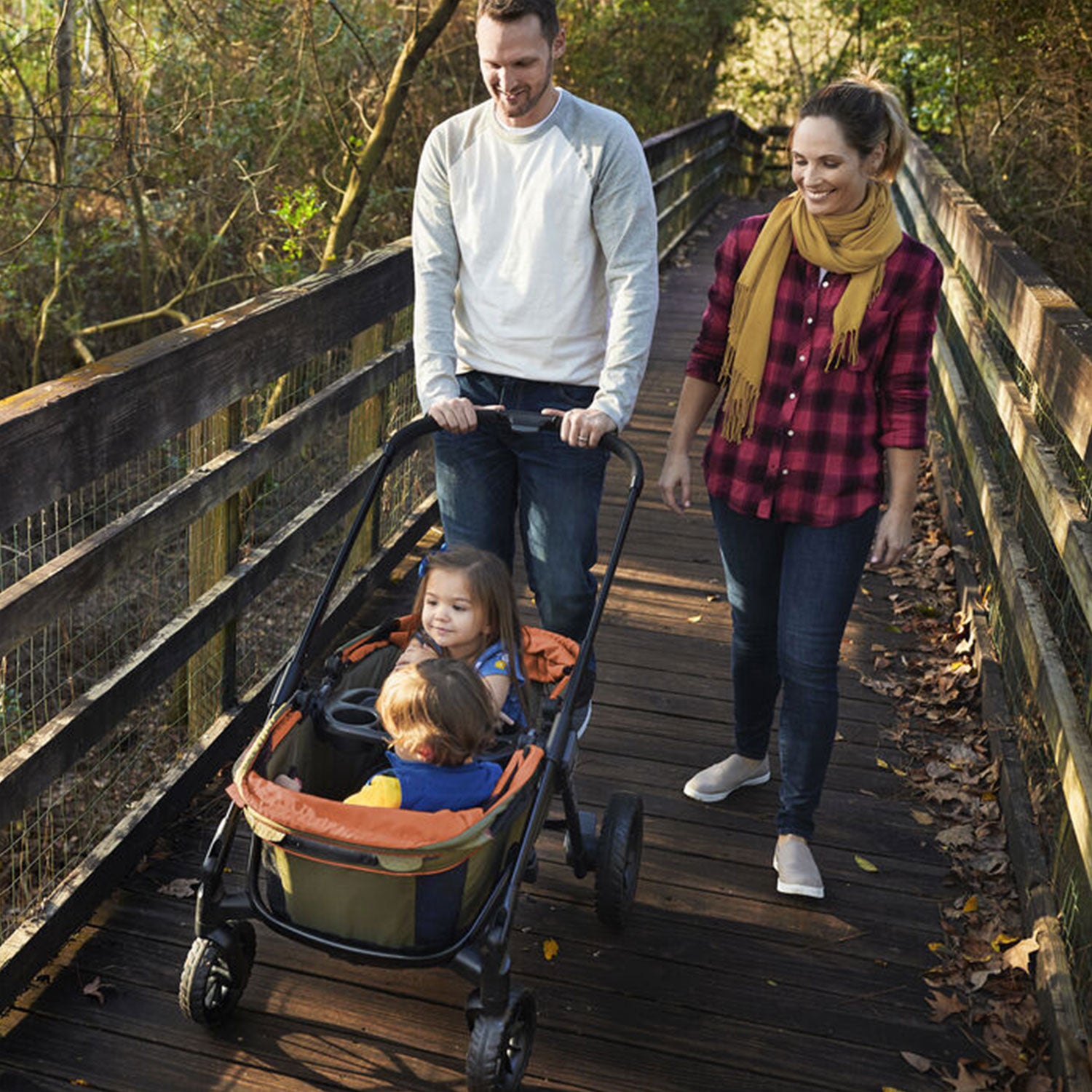 Evenflo 19132264 Pivot Xplore All Terrain Modular Stroller Wagon, Gypsy (Used) - VMInnovations