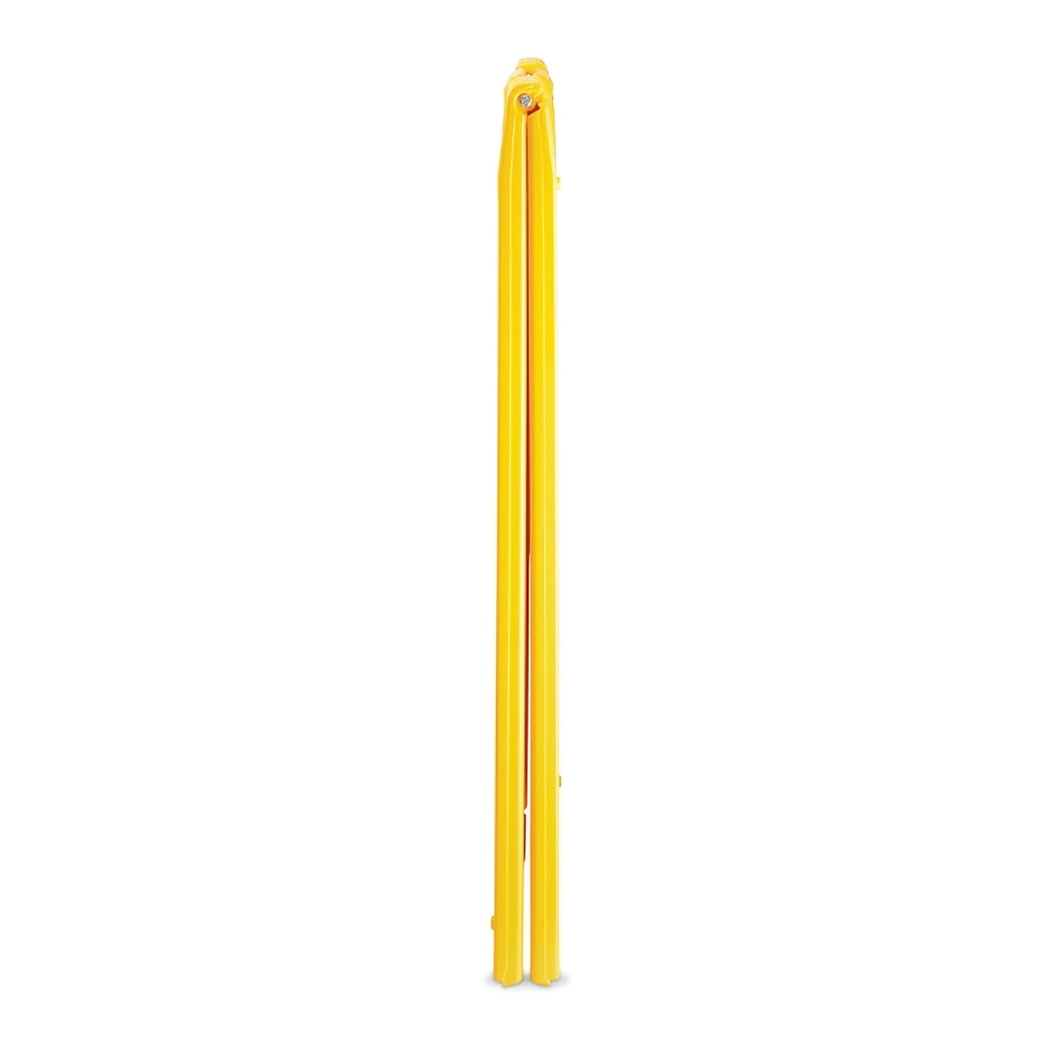 Plasticade 130-Y Signicade A Frame Plain Folding Sidewalk Sign Yellow (Open Box)