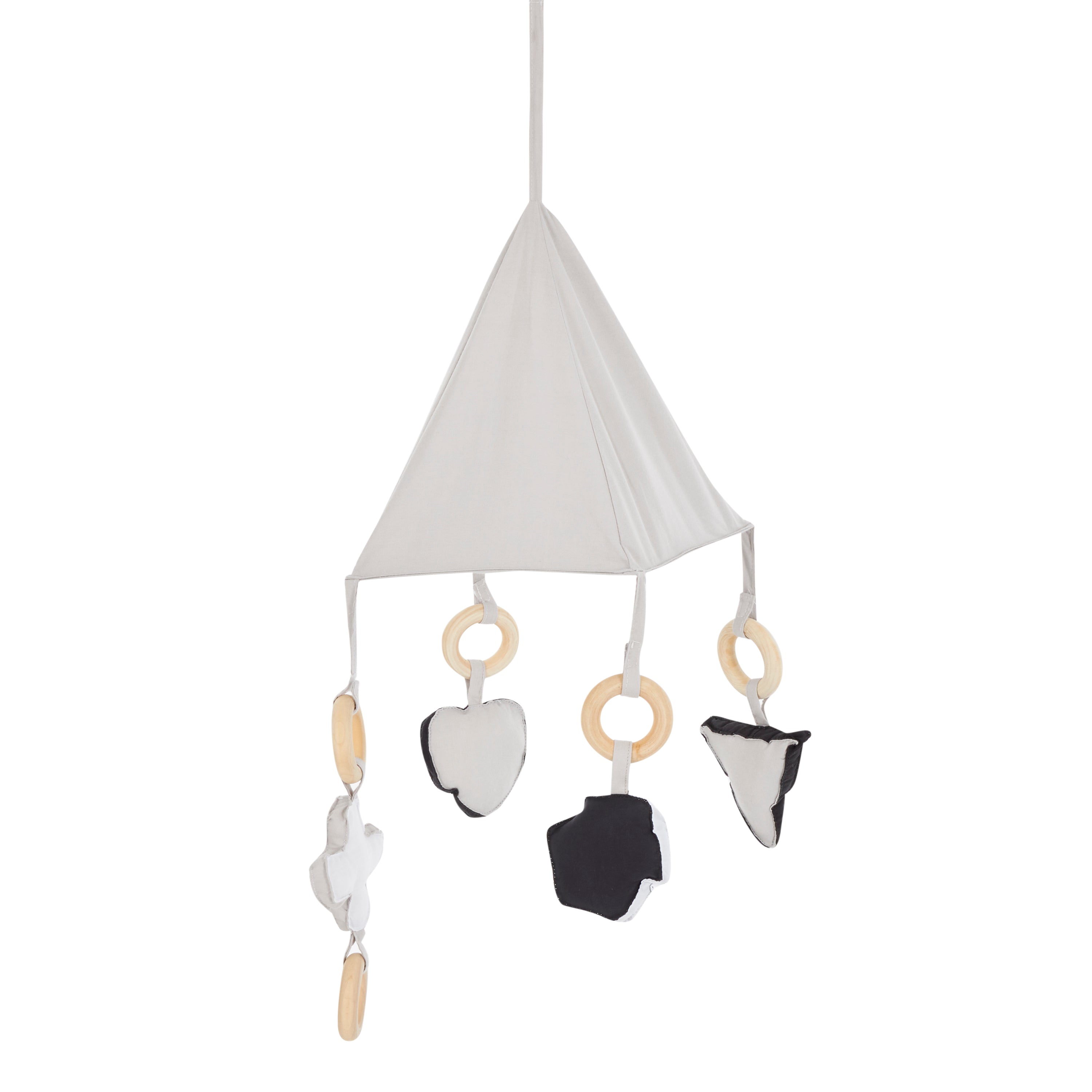 Asweets Indoor Foldable Teepee Play Tent with ABC Mat (Open Box) - VMInnovations