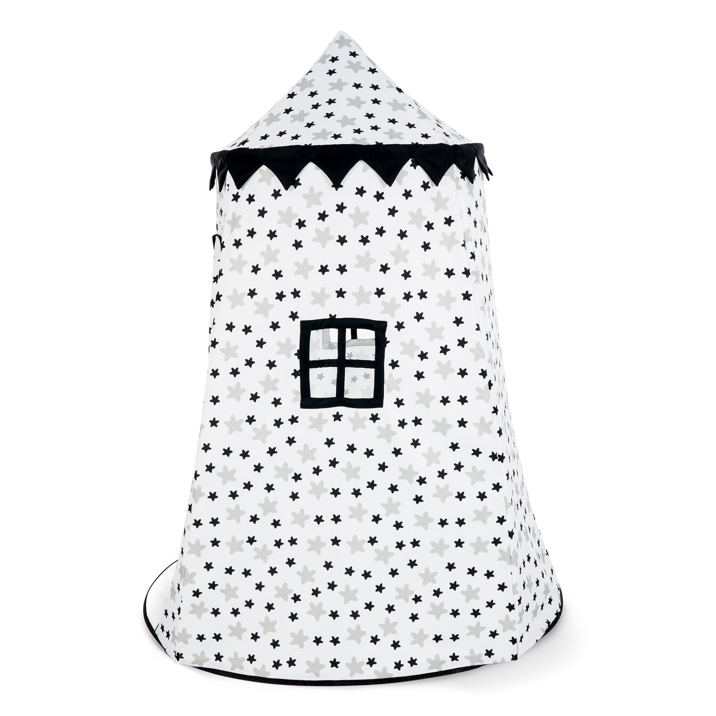 Asweets Childrens Foldable Canvas Pop Up Play Tent, Up in the Stars (Open Box) - VMInnovations