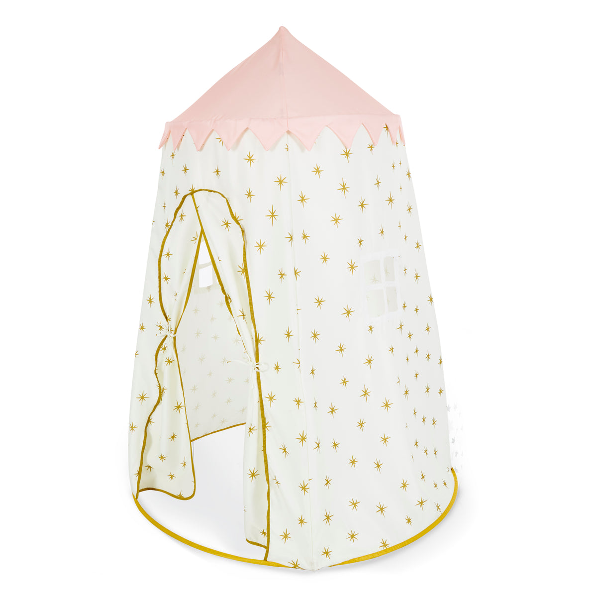 Wonder&Wise Indoor Childrens Kid Foldable Canvas Pop Up Play Tent Toy, Starburst