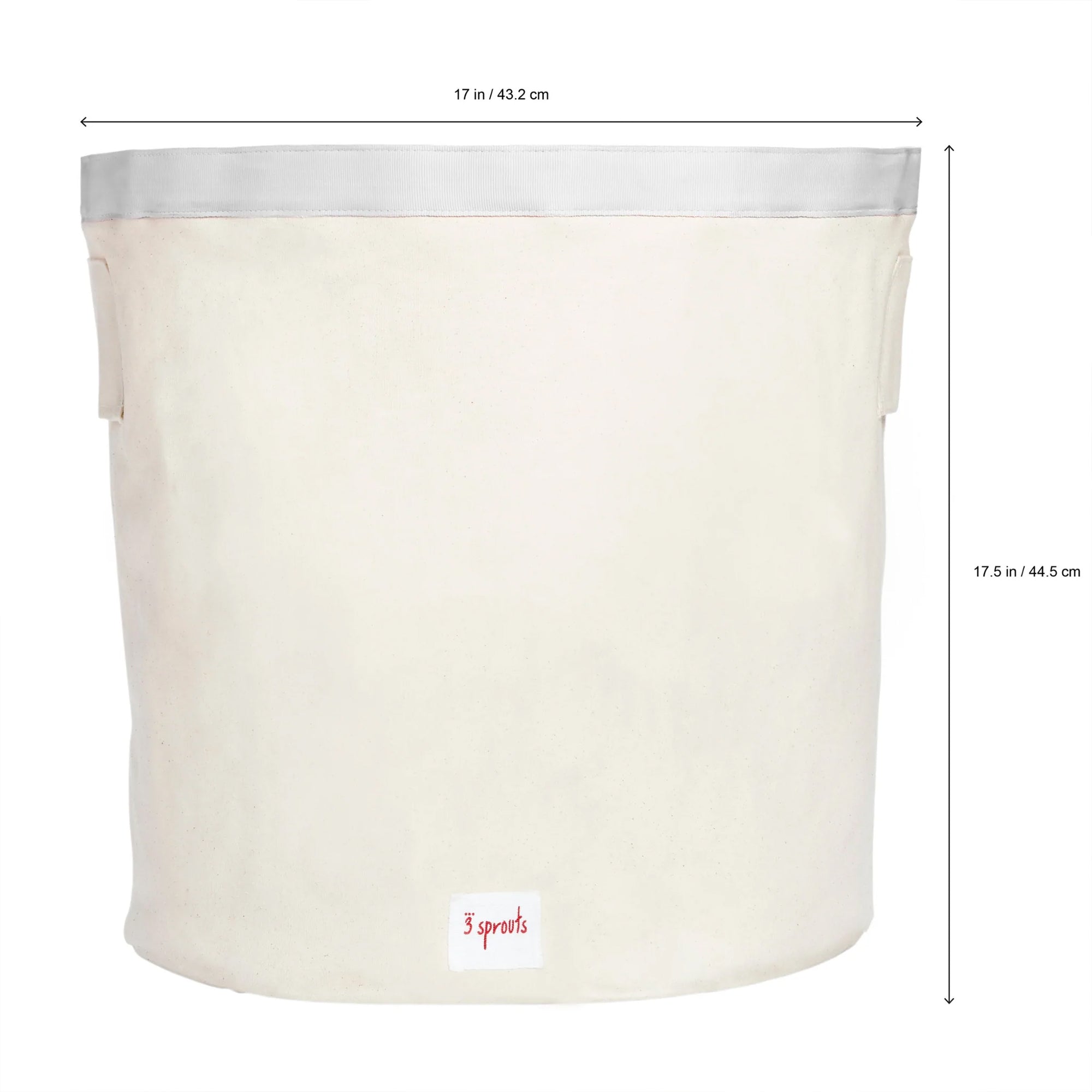 3 Sprouts Canvas Storage Bin Laundry and Toy Basket for Kids, Shark and Sloth