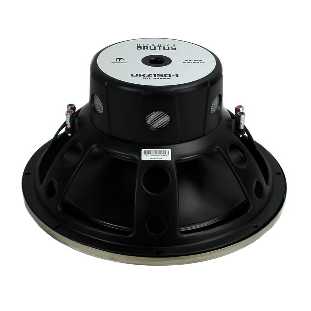 Hifonics Brutus 15 Inch 1200 Watt DVC Car Audio Power Subwoofer (Open Box)