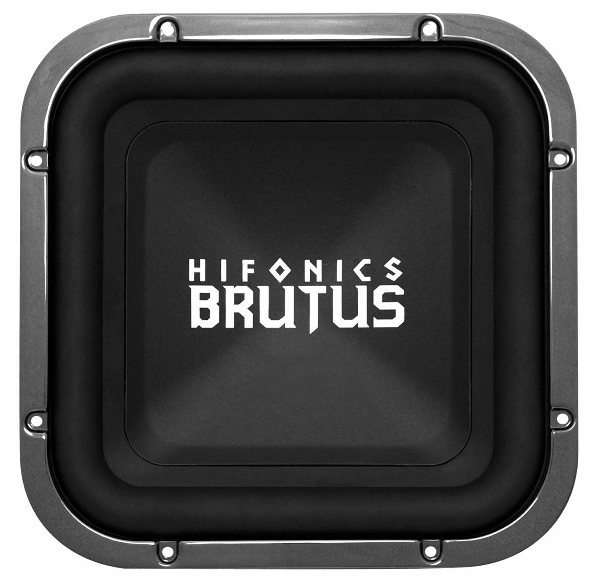 NEW HIFONICS BRZ12SQD4 12" 1200 Watt 4 Ohm DVC Car Audio Square Subwoofer