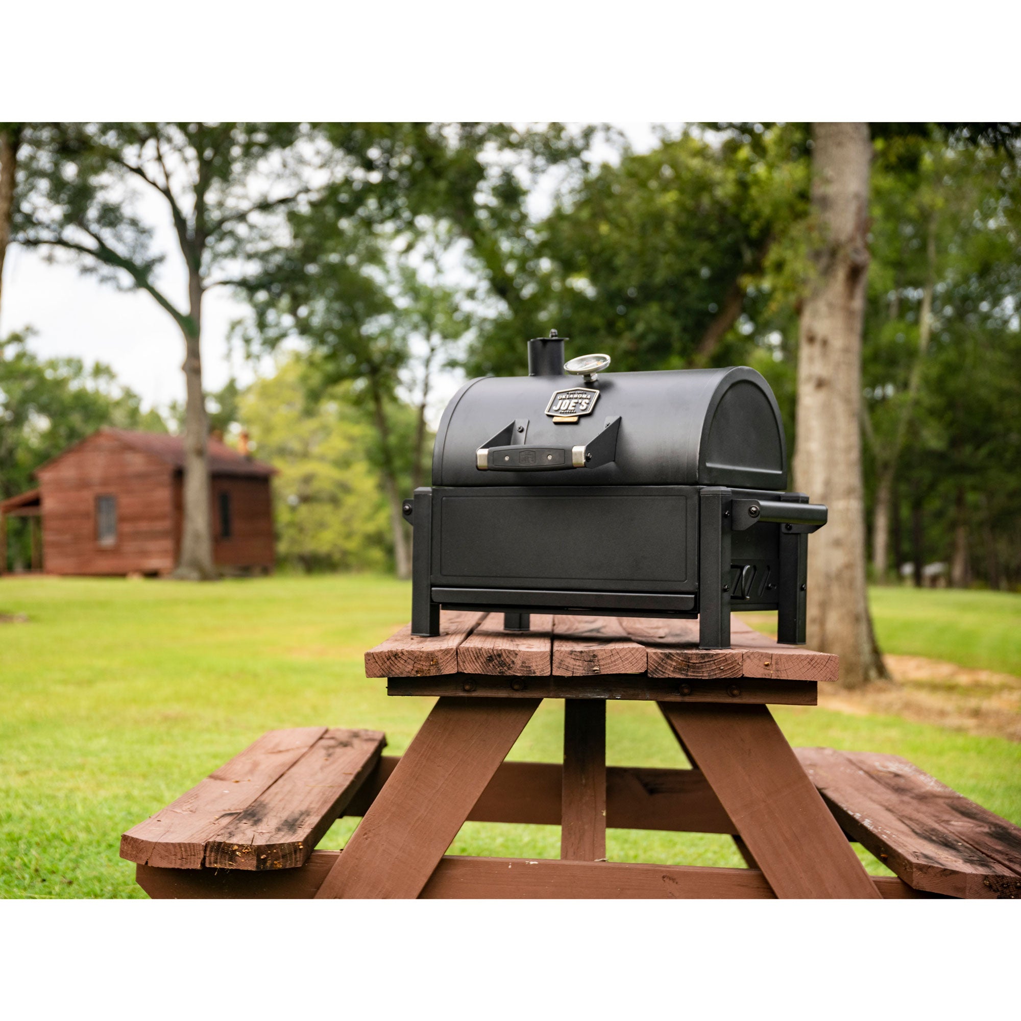 Oklahoma Joe's 19402088 Rambler 218 Sq In Portable Tabletop Steel Charcoal Grill