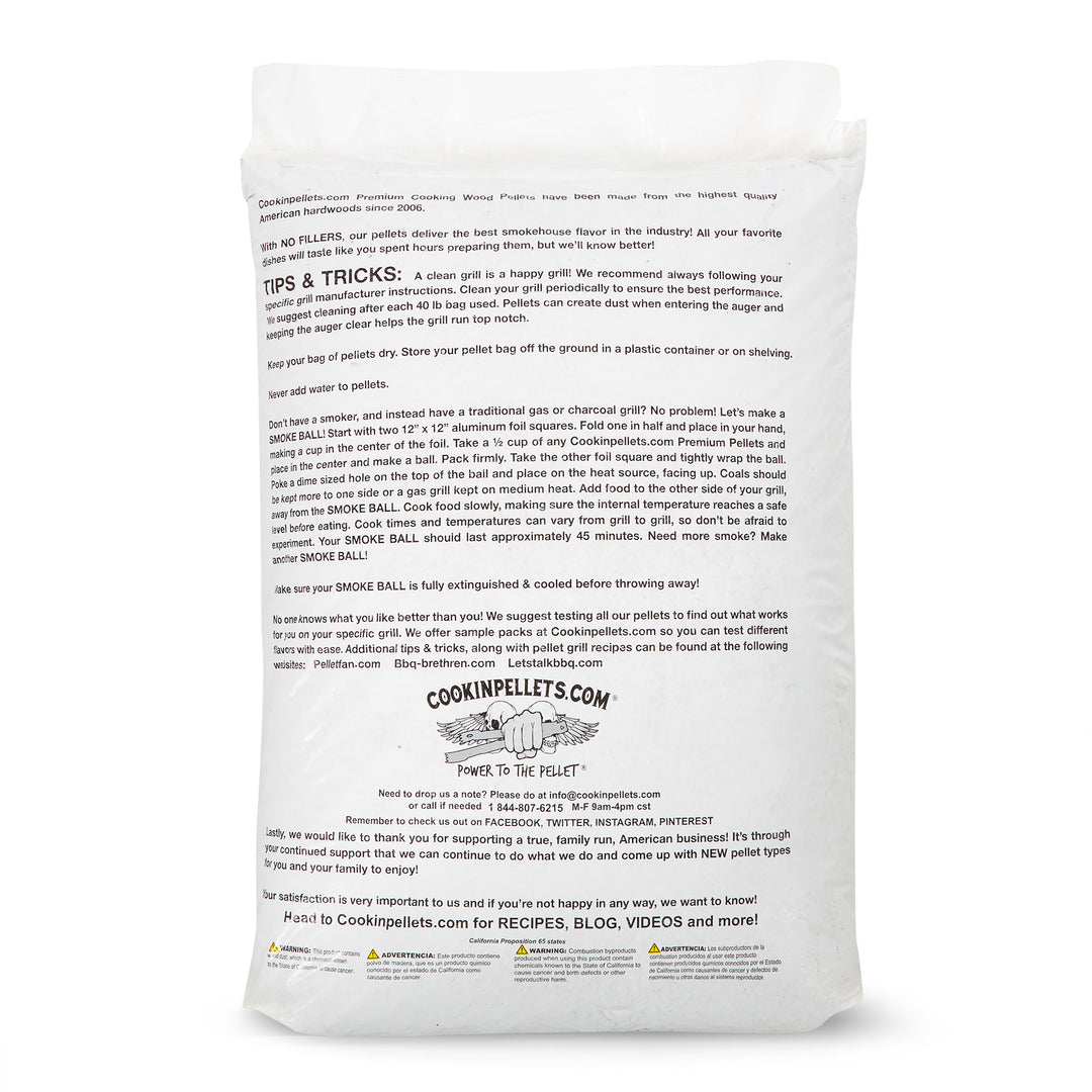 CookinPellets 40 Pound Black Cherry Grill Smoker Hardwood Wood Pellets (3 Pack) - VMInnovations