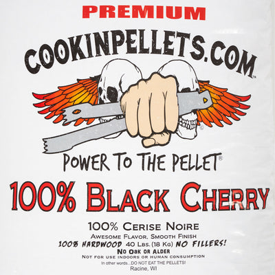 CookinPellets 40 Pound Black Cherry Grill Smoker Hardwood Wood Pellets (3 Pack)