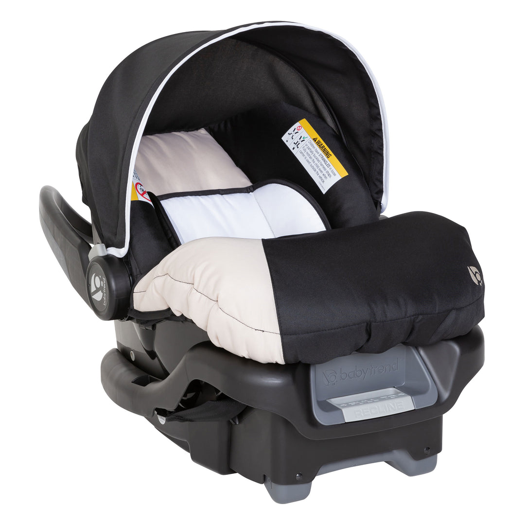 Baby Trend Ally Newborn Baby Infant Car Seat Travel System with Cover, Khaki - VMInnovations