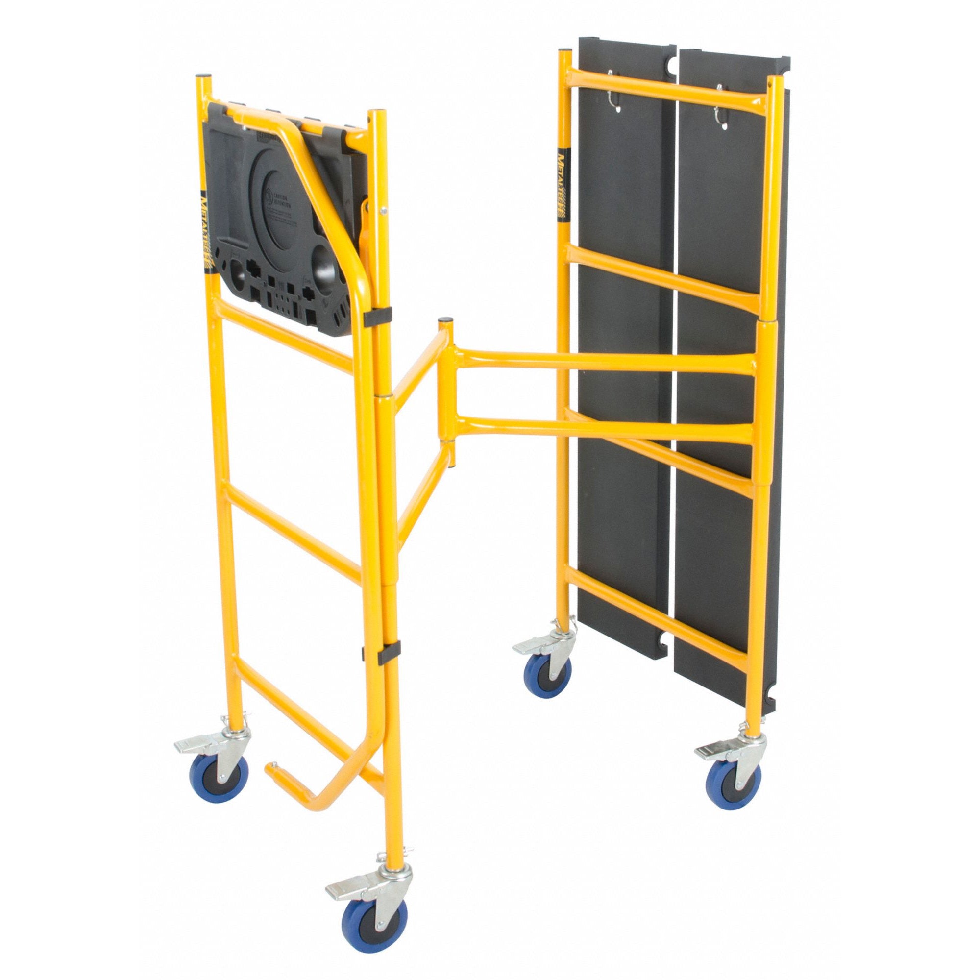 MetalTech Portable Jobsite Series Scaffolding w/ Locking Wheels (For Parts)