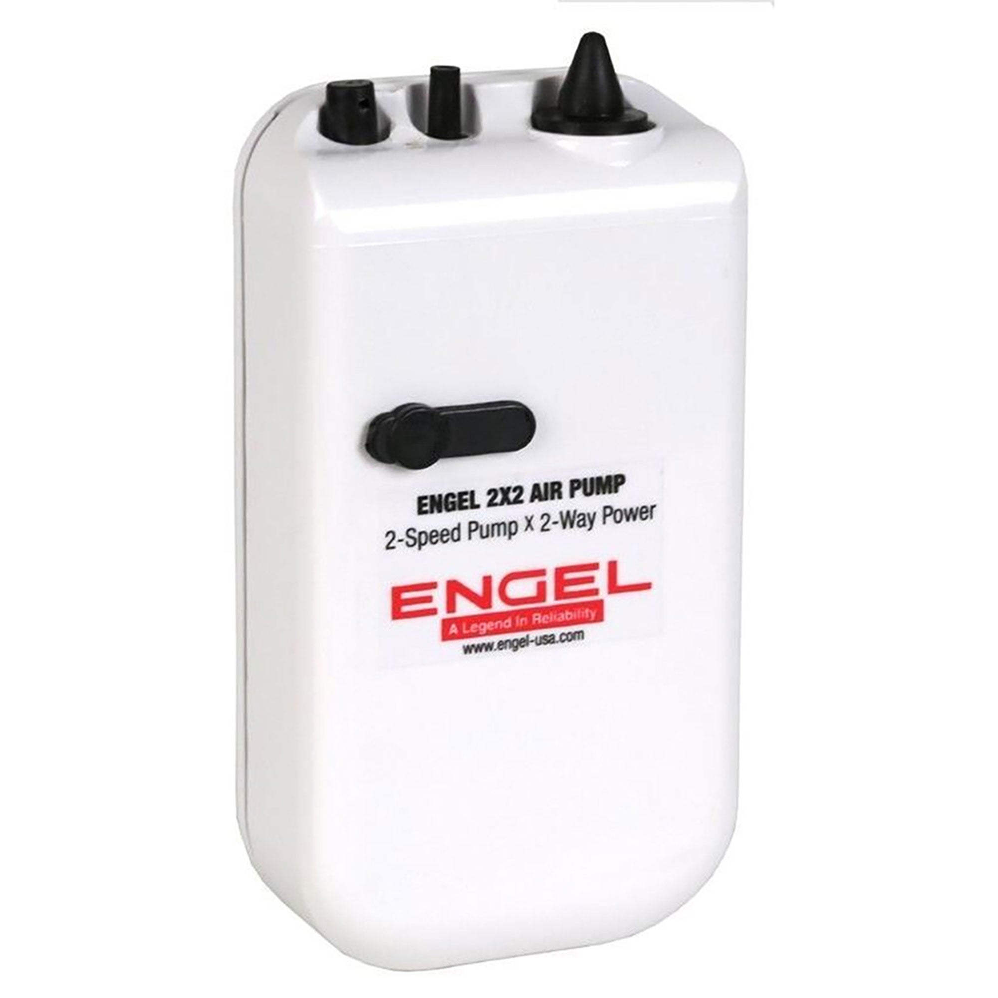 Engel Coolers ENG-AP Live Bait 2 Speed Aerator Pump with 12V Adapter (Open Box)