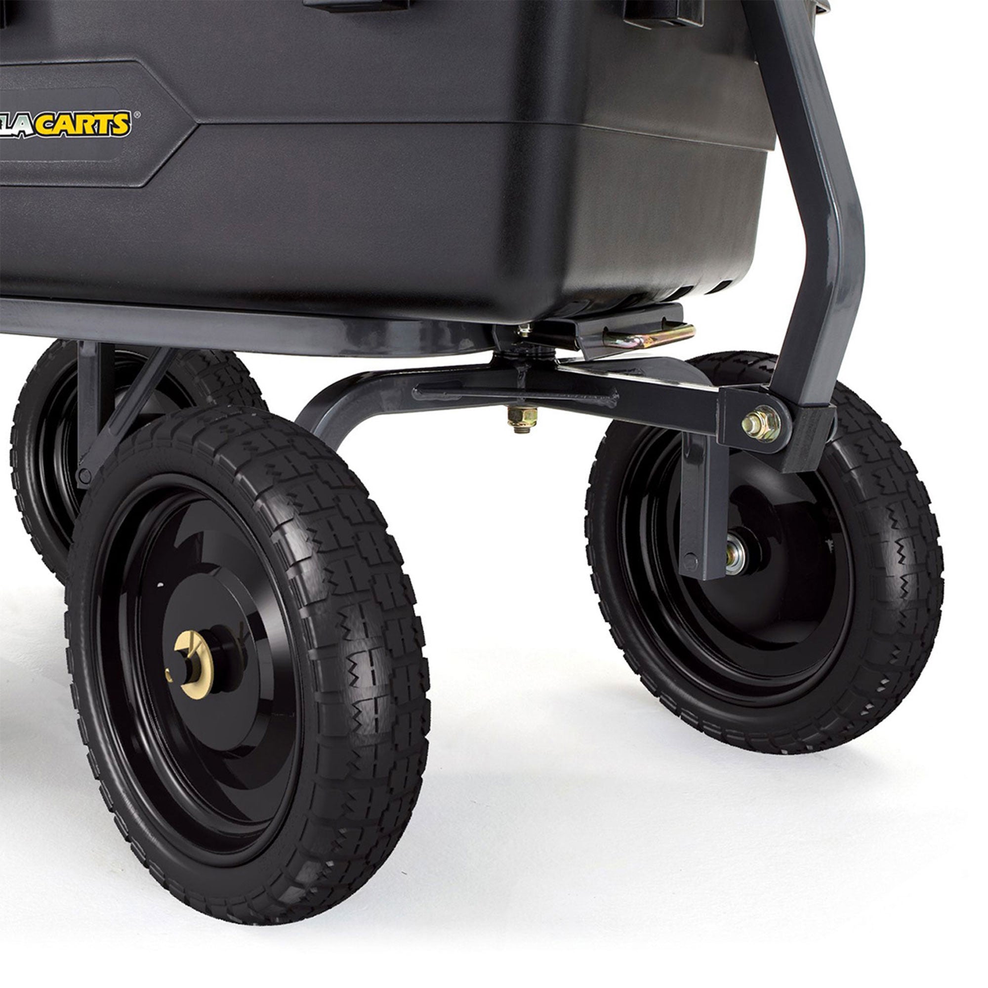 Gorilla Carts 13 Inch No Flat Replacement Tire for Utility Cart, 2 Pack (Used)