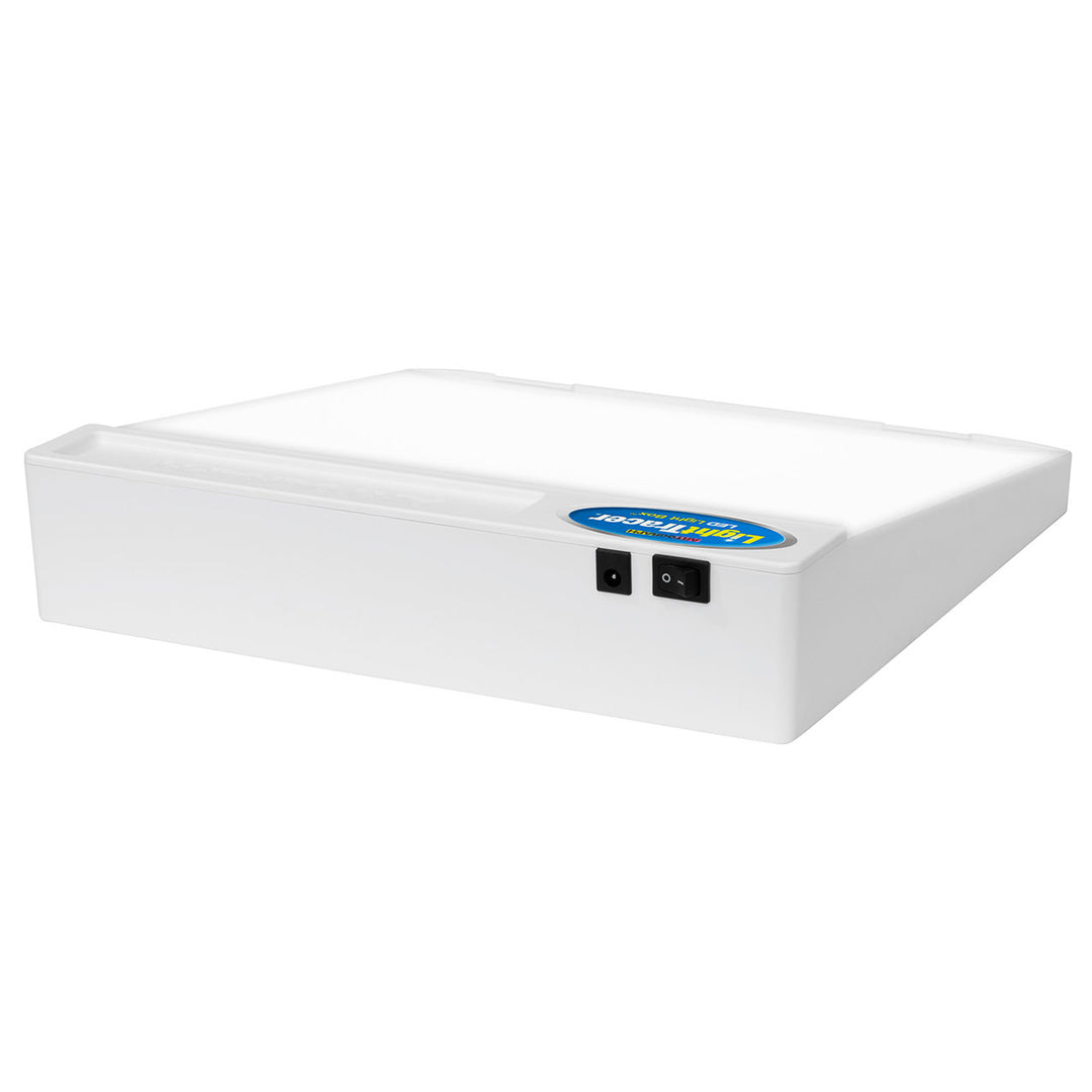 Artograph LightTracer LED Lightbox, 12" x 10" Drawing Board with Storage Tray - VMInnovations